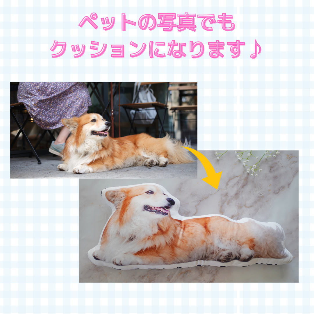 お絵描きがフカフカのクッションに♪『お絵描きクッション』